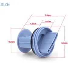 DMstore Tvättmaskiner-1 st Avloppsplugg för Siemens, Bosch WM1095/1065 WD7205 Tvättmaskin