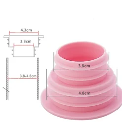 Tvättillbehör-3 st avloppstvättmaskin, avloppsslang, deodorant, silikonpropp, tvättmaskin avloppsvatten