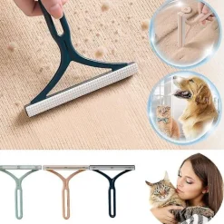 Fönsterrengöring-1 st bärbar luddremover manuell rulle ullrockspellets tygrengörare (grön)