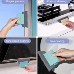 Fönsterrengöring-3 st Creative Groove Rengöringsborstar, Magisk Fönsterrengöring B,ZQKLA