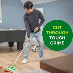 Svampar & Dukar-100 st Dammfri Svepdukspads Kompatibla med Swiffer Mopp - Engångsdammremsor för Golvrengöring (Mopp Ingår Inte)