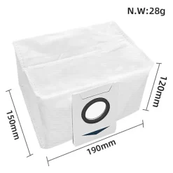 DAO Dammsugare & Tillbehör-8 st dammsugarpåsar för Deebot X1 Omni dammsugarpåsar för Deebot X1 Turbo Db