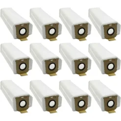 Dammsugare & Tillbehör-12 st dammsugarpåsar för Dreame Z10 Station robotdammsugare, reservdel