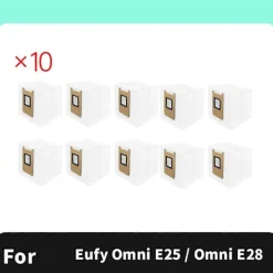 Dammsugare & Tillbehör-10 st Dammsugarpåsar för Eufy Omni E25 / Omni E28 Dammsugare Tillbehör Dammsugarpåse Ersättningsdelar