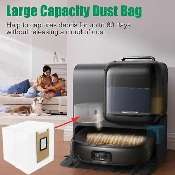 Dammsugare & Tillbehör-10 st Dammsugarpåsar för Eufy Omni E25 / Omni E28 Dammsugare Tillbehör Dammsugarpåse Ersättningsdelar