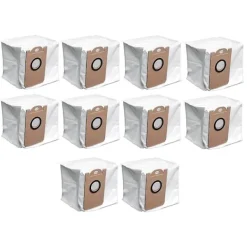 Dammsugare & Tillbehör-10 st dammsugarpåsar för Kyvol Cybovac S31, för Uoni V980 Plus Q6, för M7 Pro M7 Max dammsugartillbehör