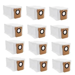 Dammsugare & Tillbehör-12 st Dammsugarpåsar för Xiaomi X10 / X10+ / X20+ / X20 Pro Dammsugare