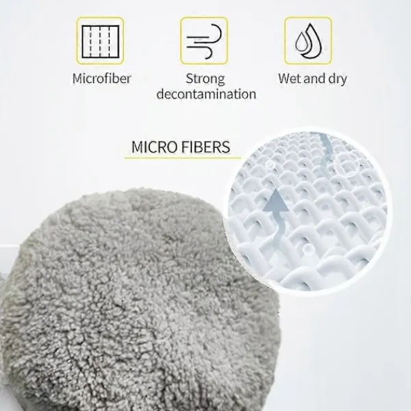 Fönsterrengöring-12 st Dammsugartillbehör Fönsterputsduk Passar Hobot 188 168 198 388