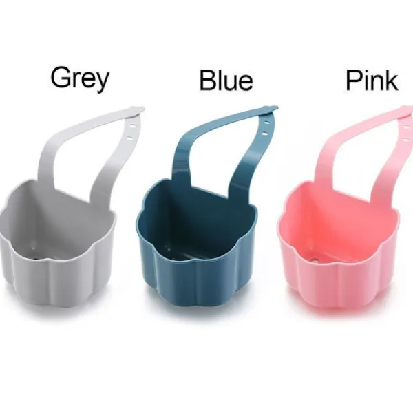 Tvättillbehör-2 st Diskbänkskorg Förvaringskorg BLÅ BLÅ blå—max