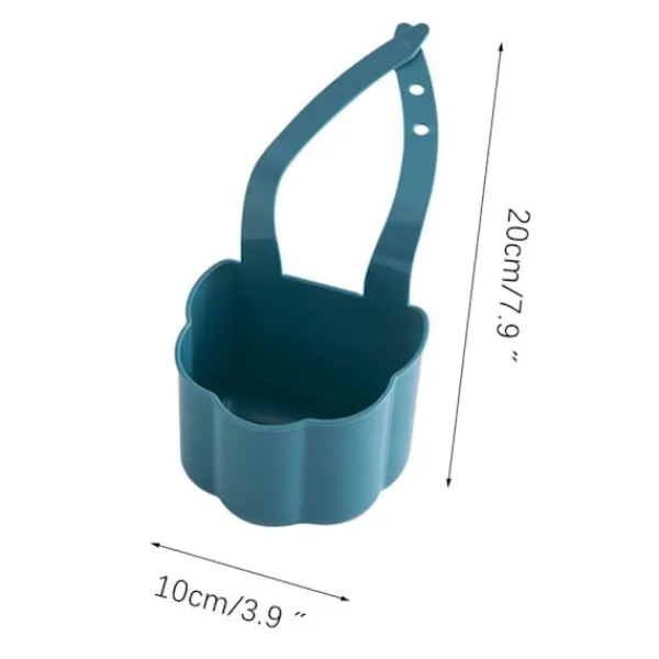 Tvättillbehör-2 st Diskbänkskorg Förvaringskorg BLÅ BLÅ blå—max