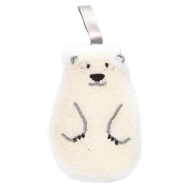 Svampar & Dukar-2 st diskborste svamp dubbelsidig diskborste hängande typ tecknad björn kopp borste rengöringsduk liten björnstil