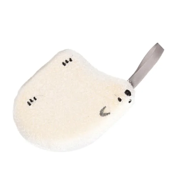 Svampar & Dukar-2 st diskborste svamp dubbelsidig diskborste hängande typ tecknad björn kopp borste rengöringsduk liten björnstil