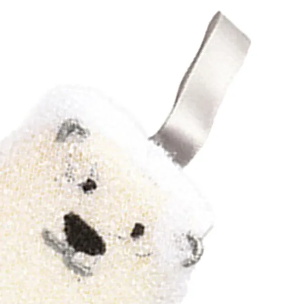 Svampar & Dukar-2 st diskborste svamp dubbelsidig diskborste hängande typ tecknad björn kopp borste rengöringsduk liten björnstil