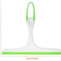 Fönsterrengöring-3 st Duschskrapa, Fönsterputsare för Badrum Glasdörr Spegel Bil Vindruta, Tjock Plast och Silikon