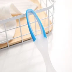 Fönsterrengöring-2 st Duschskrapor, Badrums- och Duschskrapa, Duschspegel Glasskrapa i Plast, Fönsterputsare för, Halkfritt mjukt lim gl[D]