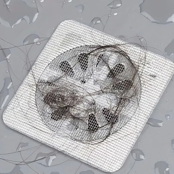 HEET Skadedjur & Insekter-1/10 st engångs golvavlopp klistermärke avloppshår fångare lock 10PCS