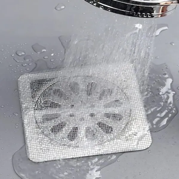 HEET Skadedjur & Insekter-1/10 st engångs golvavlopp klistermärke avloppshår fångare lock 10PCS