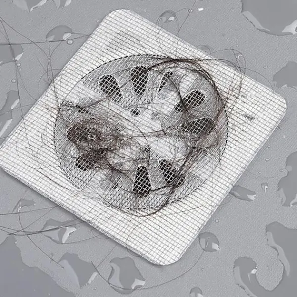 HEET Skadedjur & Insekter-1/10 st engångs golvavlopp klistermärke avloppshår fångare lock 10PCS