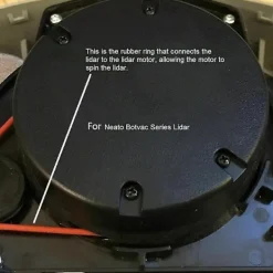 Dammsugare & Tillbehör-3 st ersättnings sidoborste motor O-ring drivrem för Neato Botvac