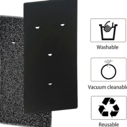 Torktumlare-4 st. Filter till Värmepumpstork - Ersättningsfilter för Bauknecht, Privileg, Whirlpool Modeller