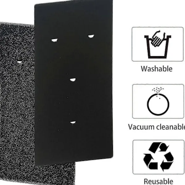 Torktumlare-4 st. Filter till Värmepumpstork - Ersättningsfilter för Bauknecht, Privileg, Whirlpool Modeller