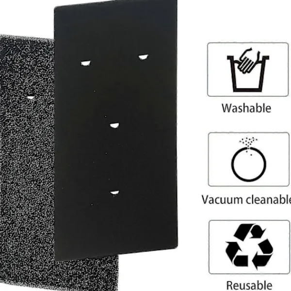 Torktumlare-4 st. Filter till Värmepumpstork - Ersättningsfilter för Bauknecht, Privileg, Whirlpool Modeller