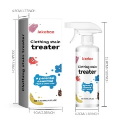 Rengöringsmedel-1/3/5 st flaskor Kläder Dekontamineringsspray Fläckborttagningsmedel Spray Fläckborttagare För Tyg Portabel Fläckborttagningsspray 1pc