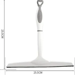 Fönsterrengöring-2 st Fönsterraka Silikon Duschraka Långt Handtag
