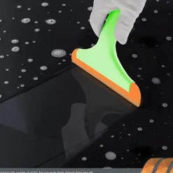 Fönsterrengöring-1 st Fönsterskrapa med handtag, flexibel gummiskrapa, duschskrapor, för glas, speglar, bilfönster, badrum