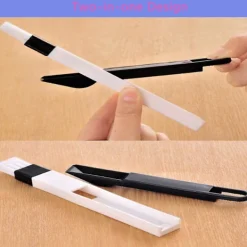 ATELA Fönsterrengöring-4 st Fönsterspår Rengöringsborste, dammsopande fogrengöringsborste