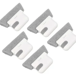 Fönsterrengöring-5 st Fönsterspår Rengöringsborste Skrapa Borste Fönster Litet Paket Borste Hushållsborste Skrapverktyg Skrapa Rengöringsborste