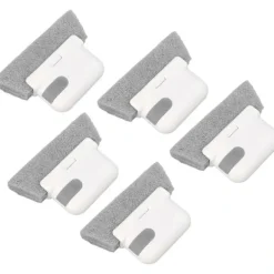 Fönsterrengöring-5 st Fönsterspår Rengöringsborste Skrapa Borste Fönster Litet Paket Borste Hushållsborste Skrapverktyg Rengöringsborste