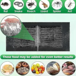 Skadedjur & Insekter-5 st Förbättrad Klibbighet Extra Stor Musfälla Klibbig Musmatta - 120*27.5CM