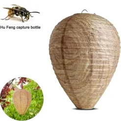 Skadedjur & Insekter-4 st Getingfällor Giftfria Pappersattrapper, Avskräckande för Bin - Getingbo