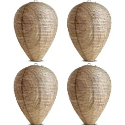 Skadedjur & Insekter-4 st Getingfällor Giftfritt Lockbete av Papper, Avskräckande för Bin - Getingbo