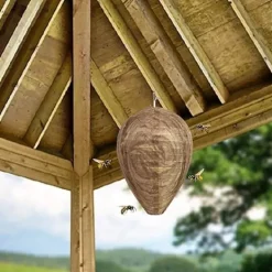 Skadedjur & Insekter-4 st Getingfällor Giftfritt Lockbete av Papper, Avskräckande för Bin - Getingbo