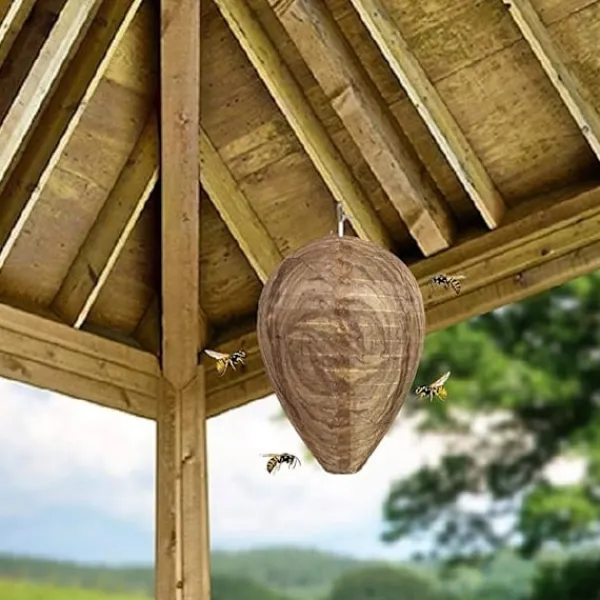 Skadedjur & Insekter-4 st Getingfällor Giftfritt Lockbete av Papper, Avskräckande för Bin - Getingbo