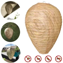 Skadedjur & Insekter-4 st Getingfällor Giftfritt Lockbete av Papper, Avskräckande för Bin - Getingbo