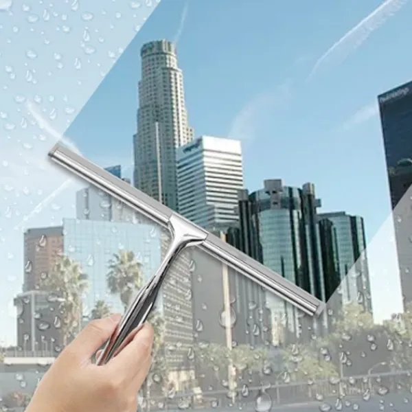 Fönsterrengöring-1 st glasrengörare badrum toalett spegel torka fönsterborste Zi