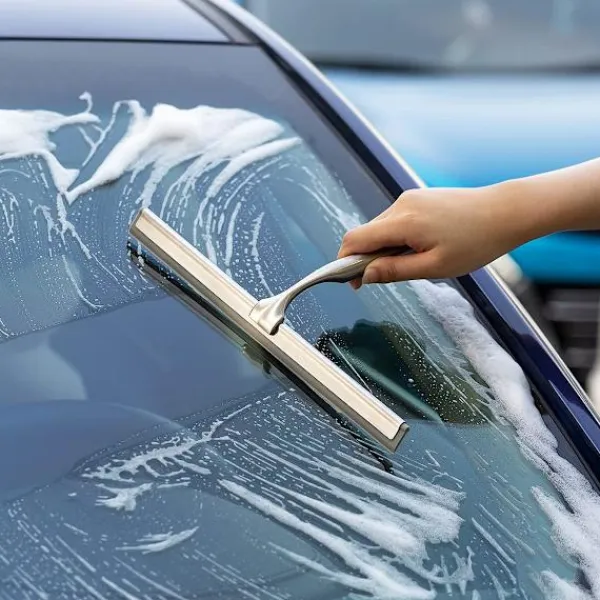 Fönsterrengöring-1 st glasrengörare badrum toalett spegel torka fönsterborste Zi