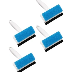 Fönsterrengöring-4 st golvtvättborstar duschrengöringsborste badkarborstar kakelborstar toalett rengöringsborstar skrubbor badrumsrengöringstillbehör