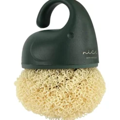 Rengöringsmedel-2 st gröna återanvändbara nanofiberrengöringsbollar, multifunktionellt rengöringsverktyg