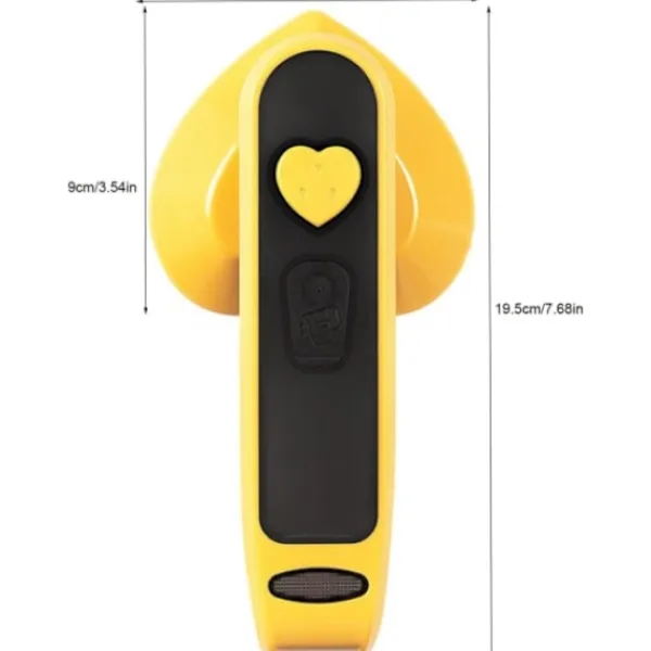 Ångtvättar-1 st (gul) Bärbar Mini Strykmaskin, Handhållen Ånga