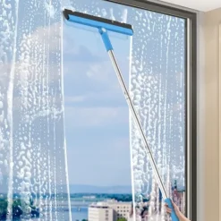 Fönsterrengöring-1 st Gummiskrapa med Handtag, Duschskrapa, Badkar