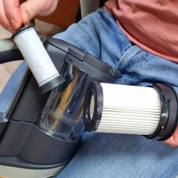 DAO Dammsugare & Tillbehör-2 st HEPA-filterersättningsdelar för Triflex Hx1 sladdlös dammsugartillbehör [DB] White black