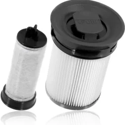 DAO Dammsugare & Tillbehör-2 st HEPA-filterersättningsdelar för Triflex Hx1 sladdlös dammsugartillbehör [DB] White black