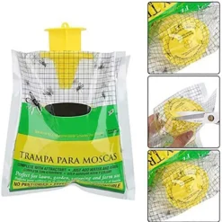 Skadedjur & Insekter-4 ST Hängande flugfälla Insektsbugg lockar flugfångarväska 4 ST