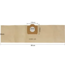 OCEAN Dammsugare & Tillbehör-3 st Karcher dammsugarpåse dammuppsamlingspåse kar/cher 6.959-130.0 Fil