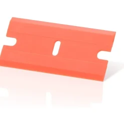 Fönsterrengöring-2 st Keramikglas-spackel med 10 plastspacklar + 10 metallblad, Keramikglas-spackel för att ta bort etiketter, eller