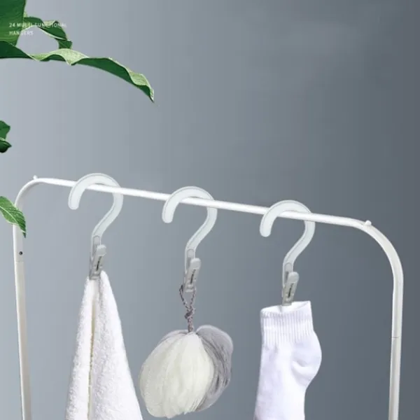 Tvättillbehör-6 st Klädnypor Torkklämma GRÖN